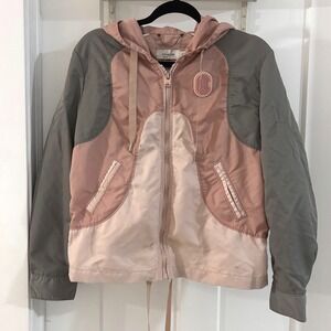 Coach Western Windbreaker Colorblock Lightweight Jacket Women's Size 4